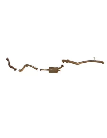 Ligne 3 Complète Déchappement Après Turbo King Brown King