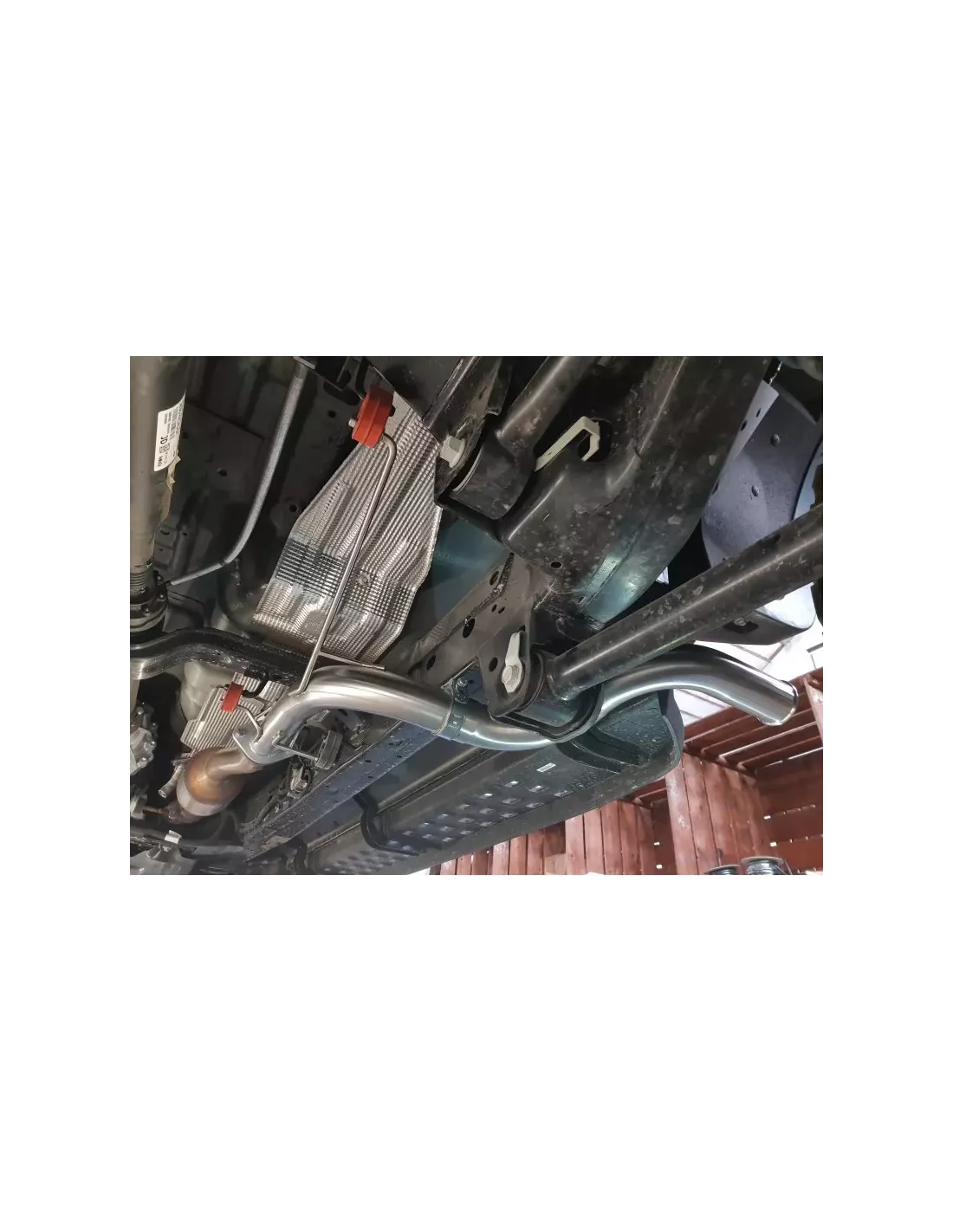 Sortie laterale apres catalyseur Tecinox Ford Ranger Raptor 2.0L TDCI