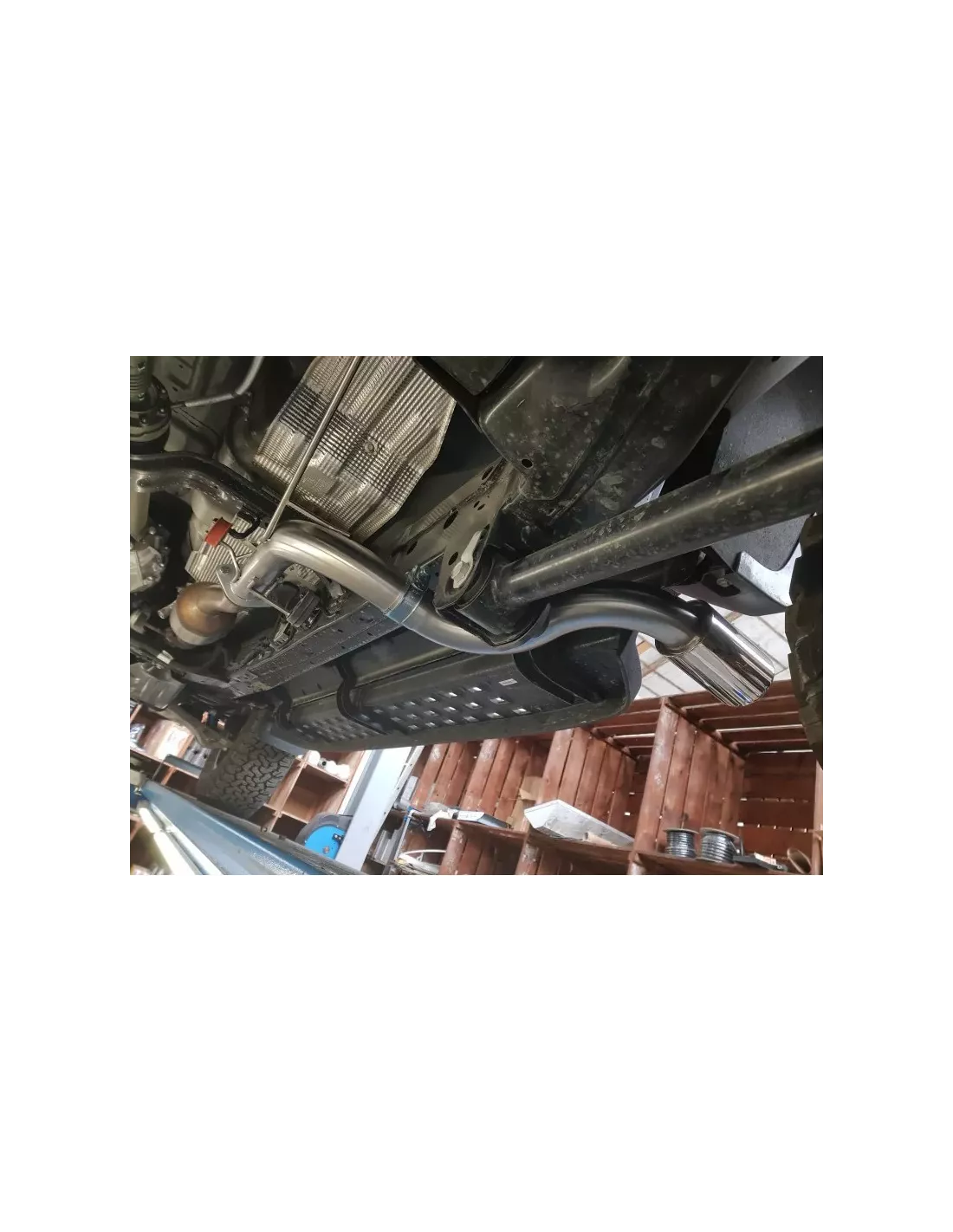 Sortie Laterale Embout Poli DIAM90MM Apres Catalyseur