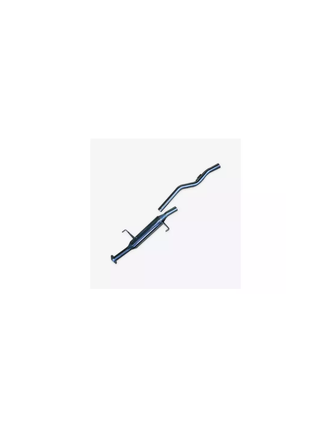 Intermediaire avec Silencieux Tube Arrière 30l Td Tecinox