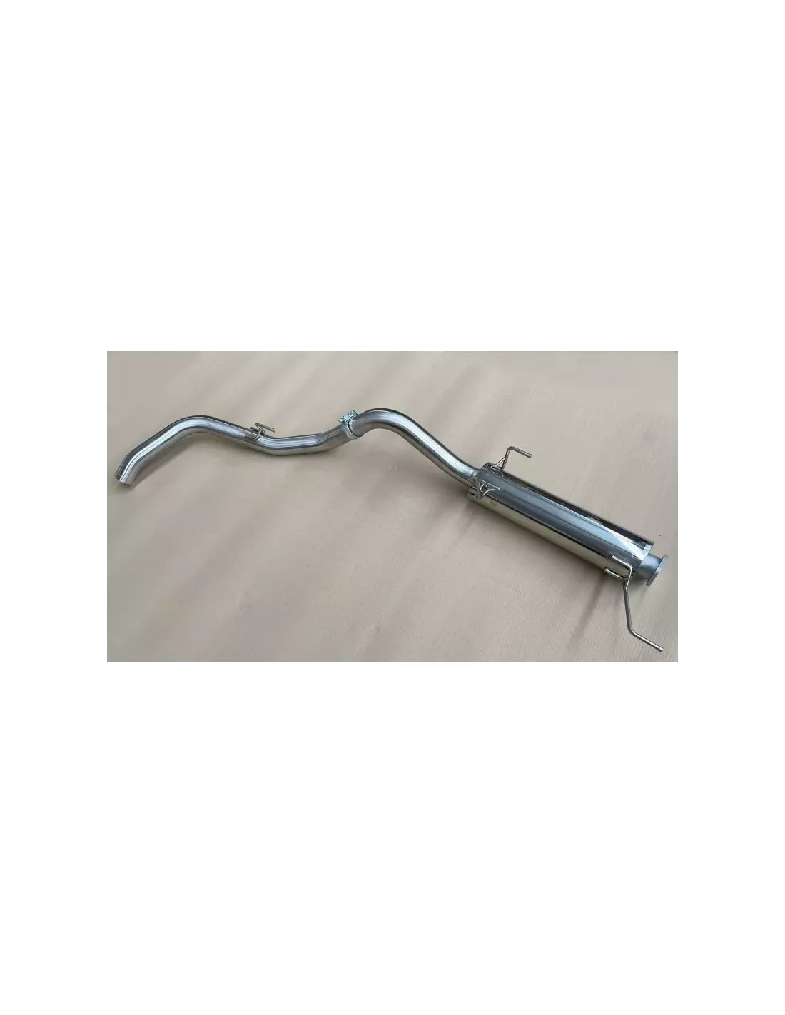 Intermédiaire avec Silencieux Tube Arrière 25l Td Tecinox