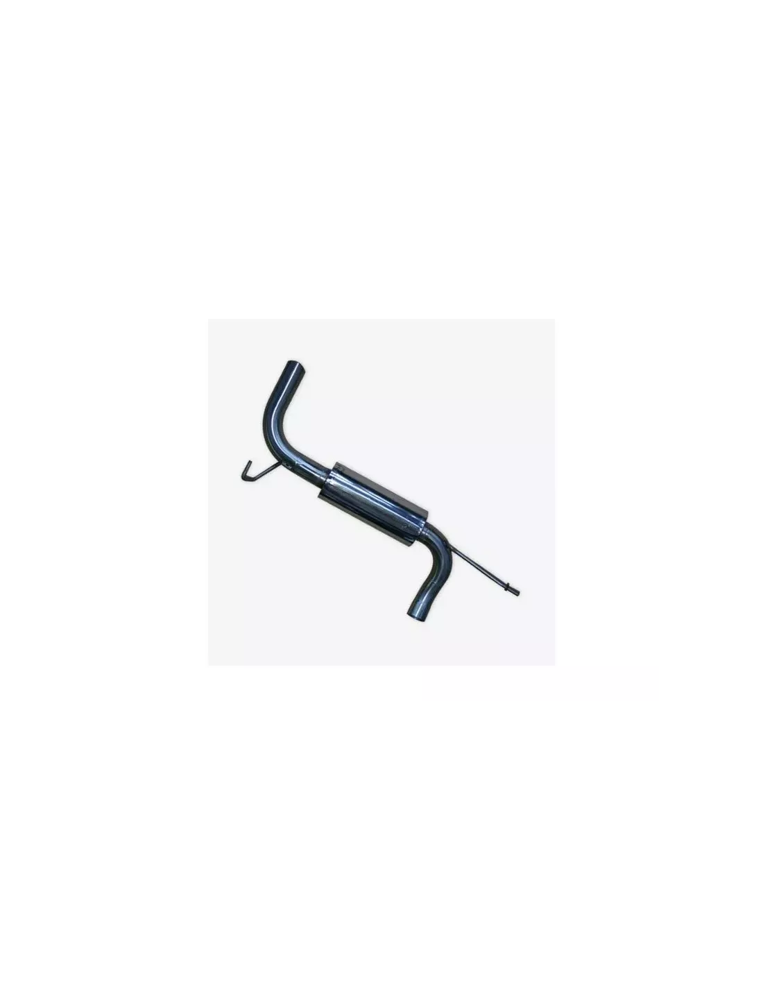 Silencieux arriere transversal sortie a droite Tecinox Jeep Wrangler