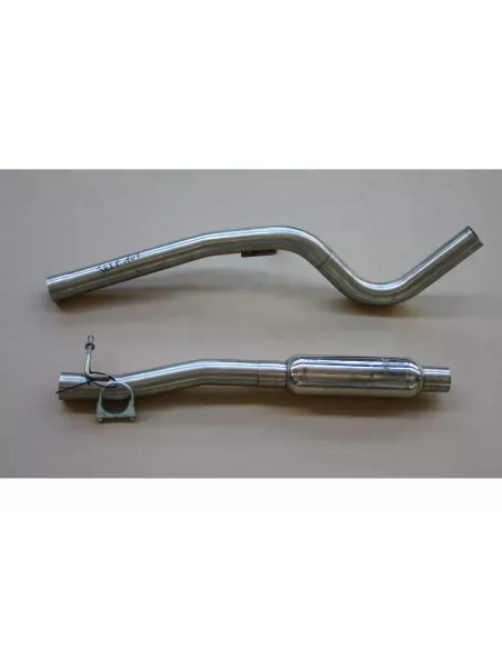 Intermediaire avec Silencieux Jk 28l Crd 200hp Tecinox Jeep
