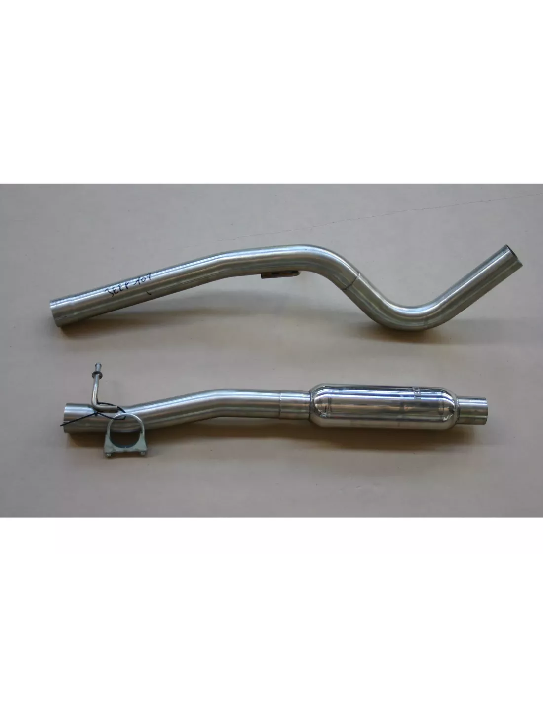 Intermediaire avec Silencieux Jk 28l Crd 200hp Tecinox Jeep