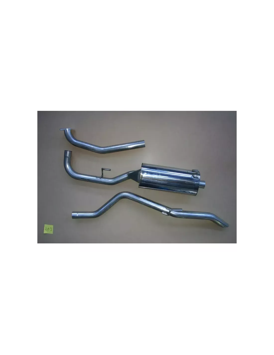 Intermediaire avec Silencieux 25l Dci avec Fap Tecinox