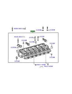 Culasse nue Land Cruiser HDJ100 TOYOTA - accessoire 4x4 2