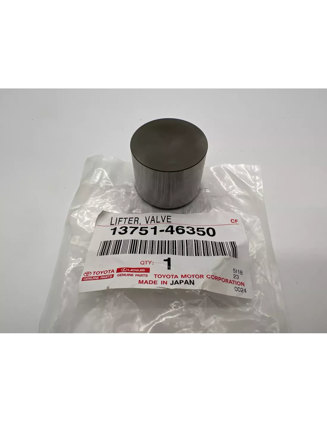 Poussoir soupape 5 70mm KDJ12 KDJ15 GRJ Hilux Vigo TOYOTA -