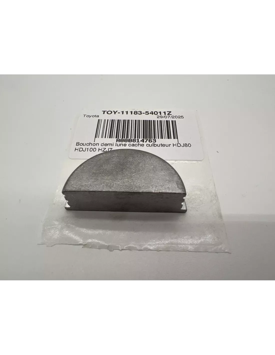 Bouchon demi lune cache culbuteur HDJ80 HDJ100 HZJ7 TOYOTA -