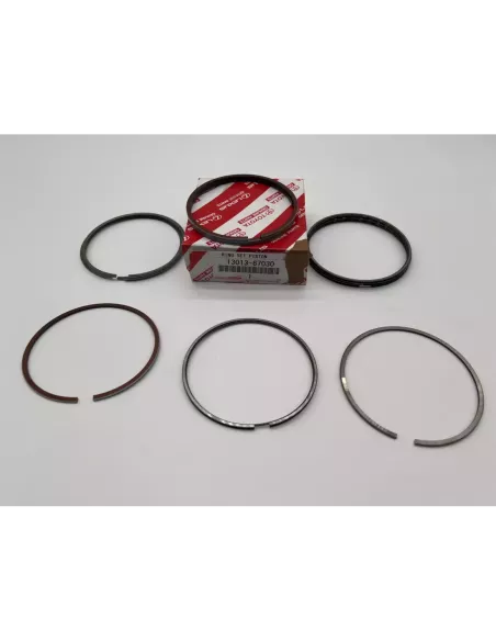 Jeu segments cote réparation 0.5 pour 4 pistons 1KZ-T KZJ7 KZJ9