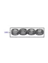 Jeu segments cote réparation 0.5 pour 4 pistons 1KZ-T KZJ7 KZJ9