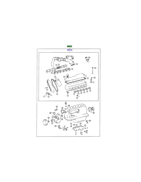 Pochette de Joint Complète Moteur 1hz Toyota Land Cruiser