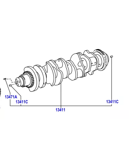 Vilebrequin VDJ200 TOYOTA - accessoire 4x4