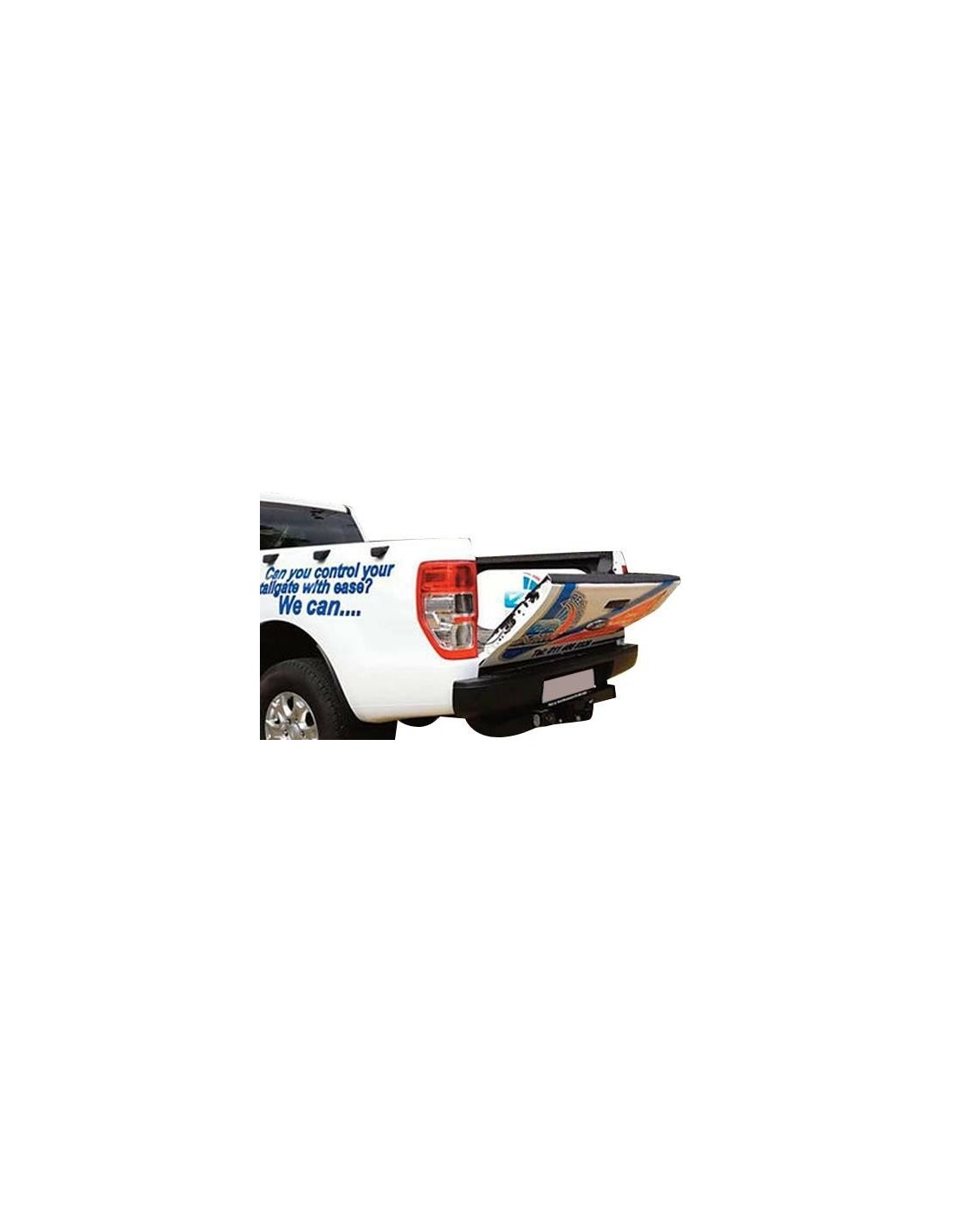Kit shock absorbers and rear door lift aid Toyota Hilux Revo