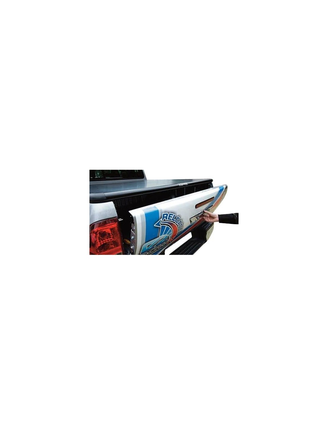 Kit shock absorbers and rear door lift aid Toyota Hilux Revo