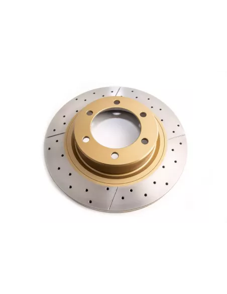 Disque frein avant rainuré percé DBA Toyota KDJ12 et Hilux GR DBA -