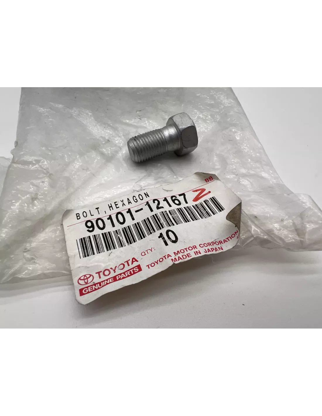 Vis fixation étrier de frein arrière sur corps de pont Land Cruiser