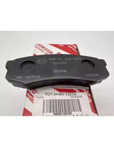 Plaquettes de frein arrière Land Cruiser - origine Toyota seconde