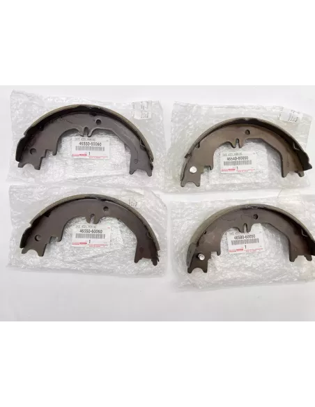 Kit de 4 mâchoires de frein arrière pour Land Cruiser HDJ80 24S