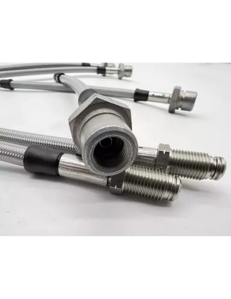 Kit durites de Frein aviation en inox BJ42 BJ46 GOODRIDGE -