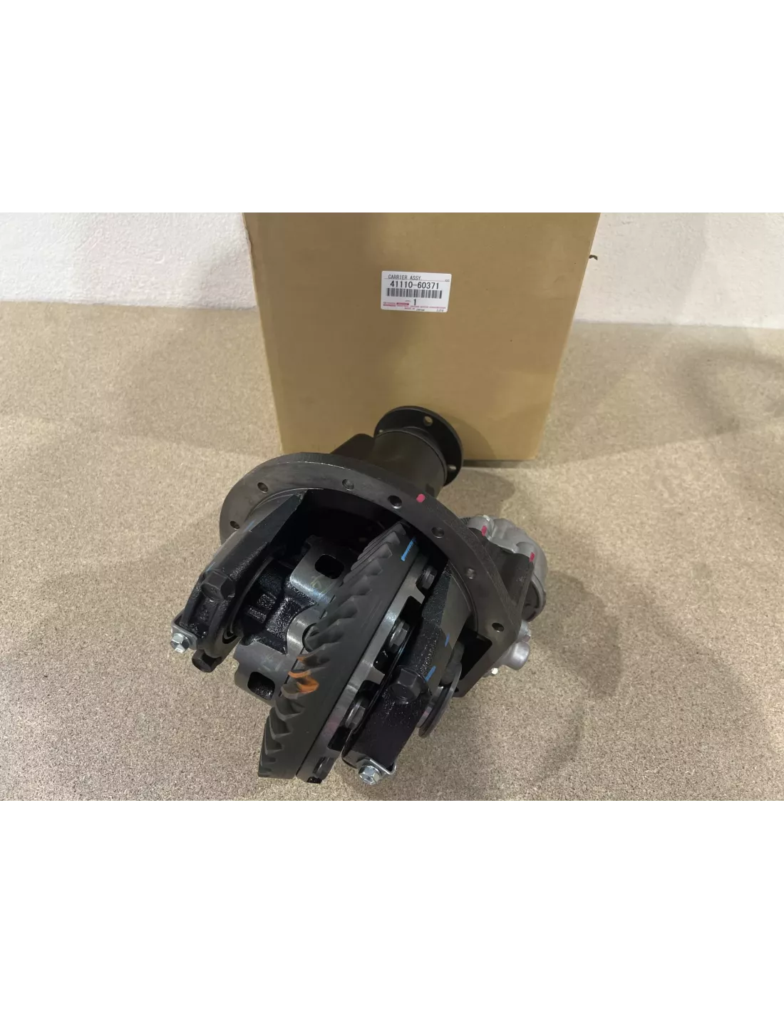 Nez pont avant complet ratio 10x41 HDJ80 BVA avec blocage TOYOTA -