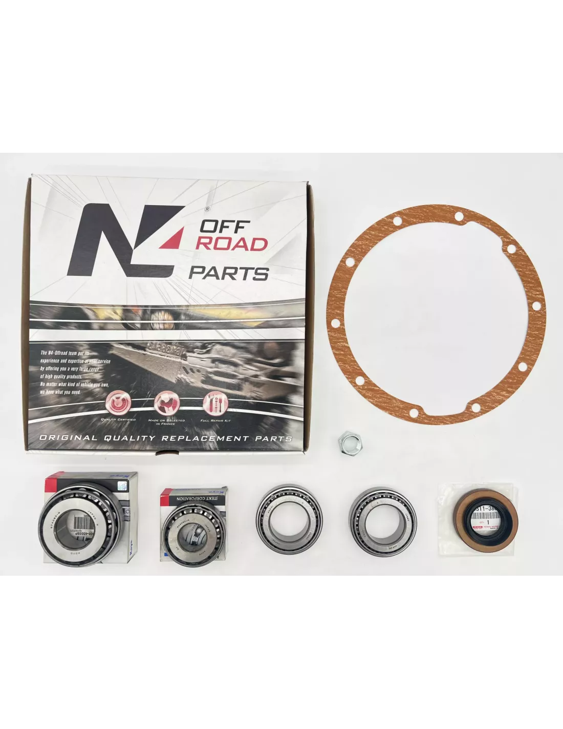 Kit réfection de pont avant ou arrière Land Cruiser BJ4 FJ5 HJ6 avant