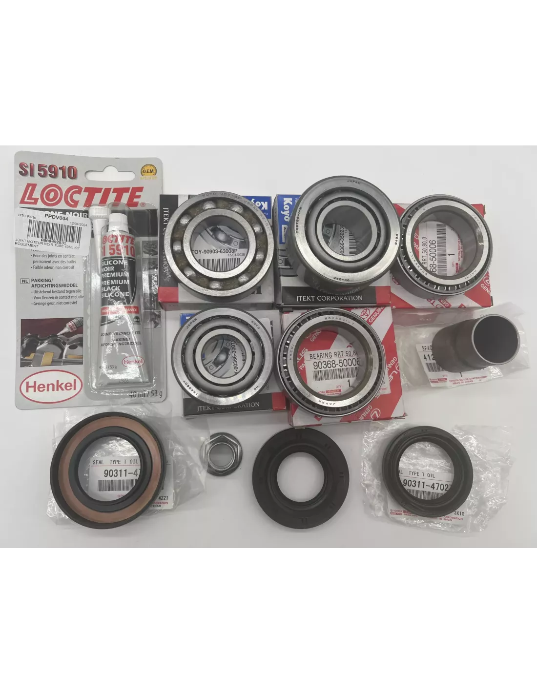 Kit réfection de pont avant Land Cruiser KZJ90 KZJ95 KDJ90 KDJ95