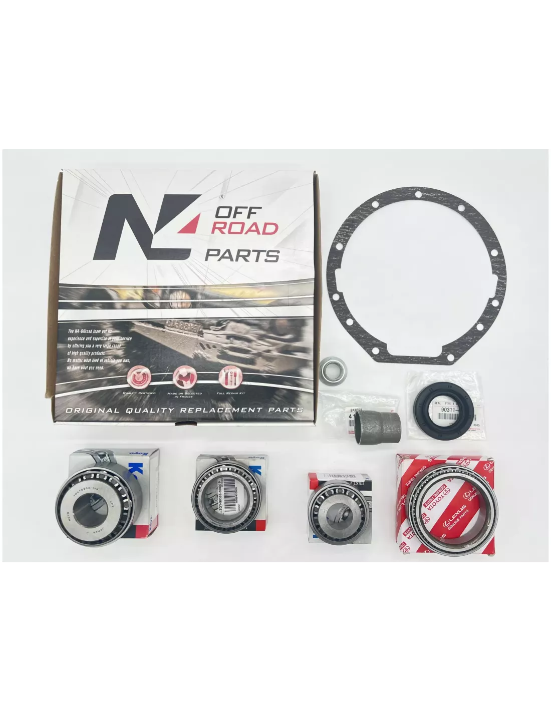 Kit réfection pont arrière Land Cruiser KDJ120 KDJ125 et Hilux Vigo