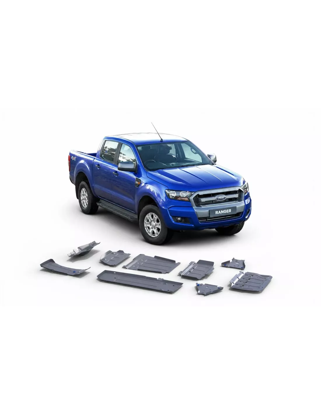 copia de Blindage RIVAL kit complet 5 pièces pour Ford Ranger
