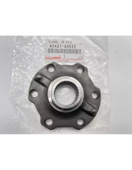 Flasque main meneuse de pont avant pour HDJ80 sans ABS TOYOTA -