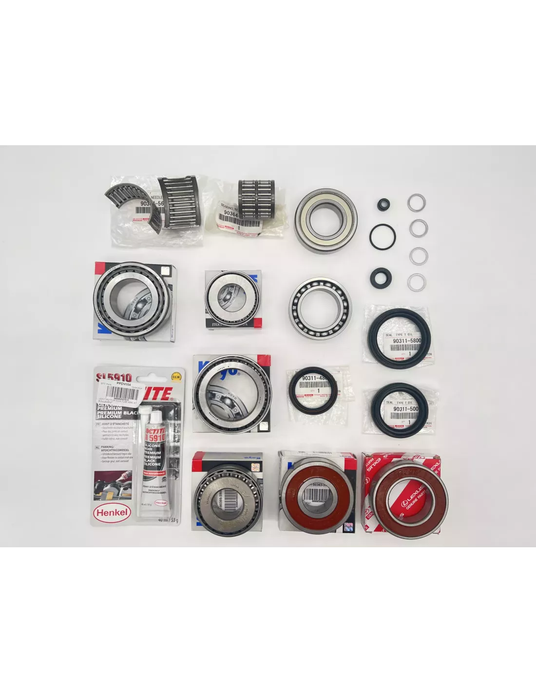Kit réfection boîte de transfert HDJ80 avec différentiel central