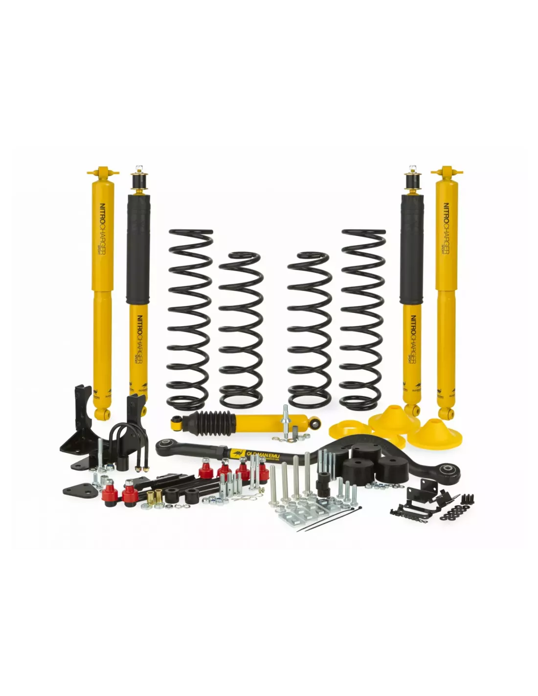 Kit réhausse 4 pouce OME Wrangler JK essence OLD MAN EMU - accessoire