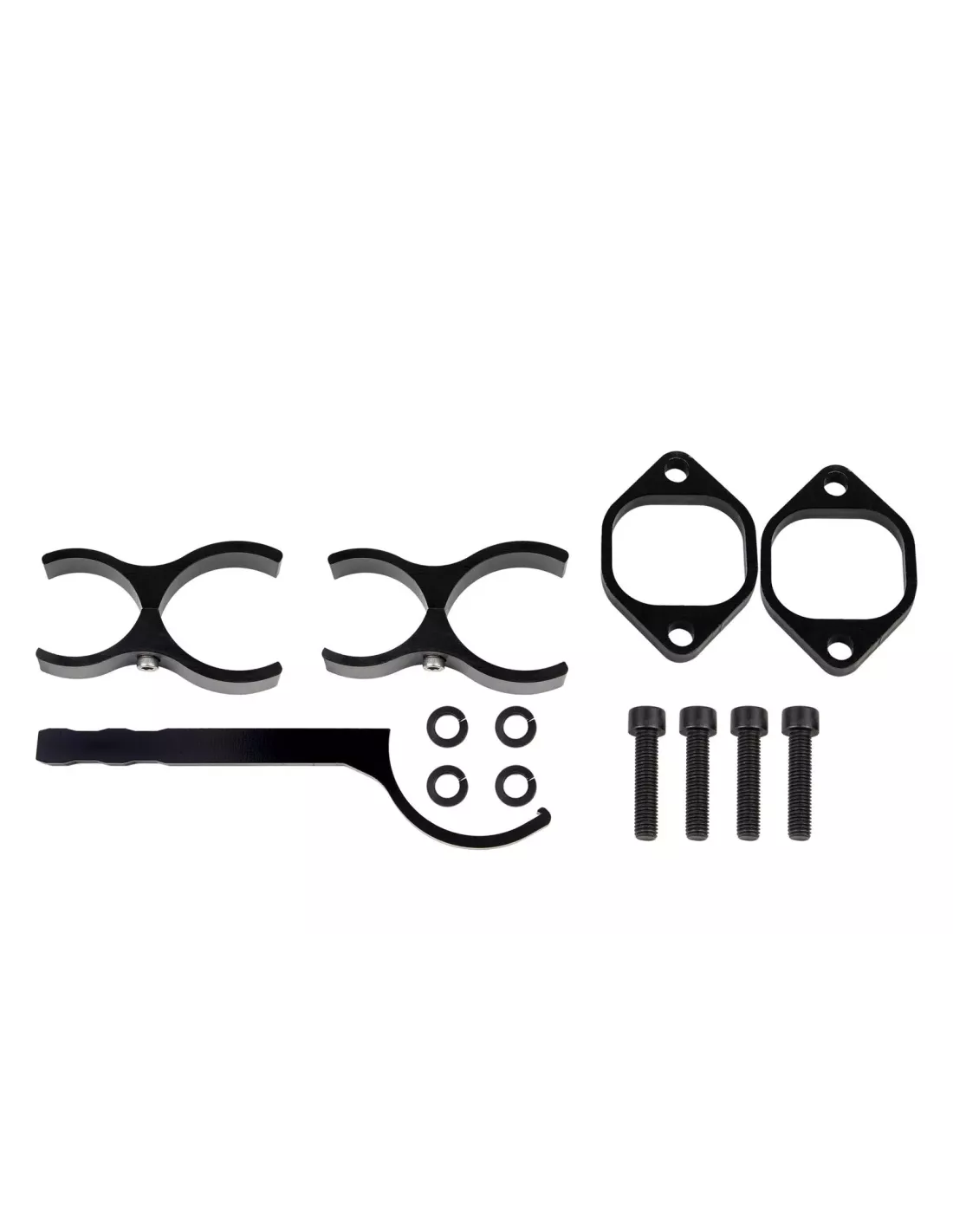 Kit montage amortisseurs BP51 +100mm arrière Jeep Wrangler JK OLD MAN