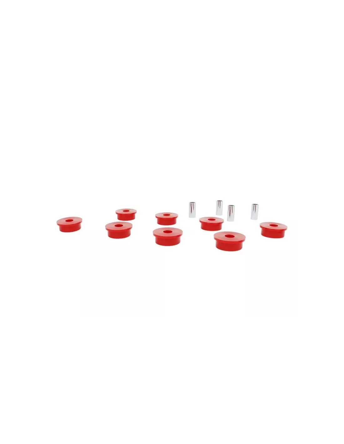 Kit 4 silent blocs côté pont avant en polyuréthane HDJ80 HZJ78 KZJ70