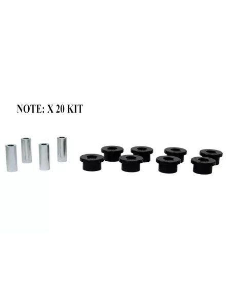 Kit silent bloc polyuréthane Nolathane tirants pont arrière