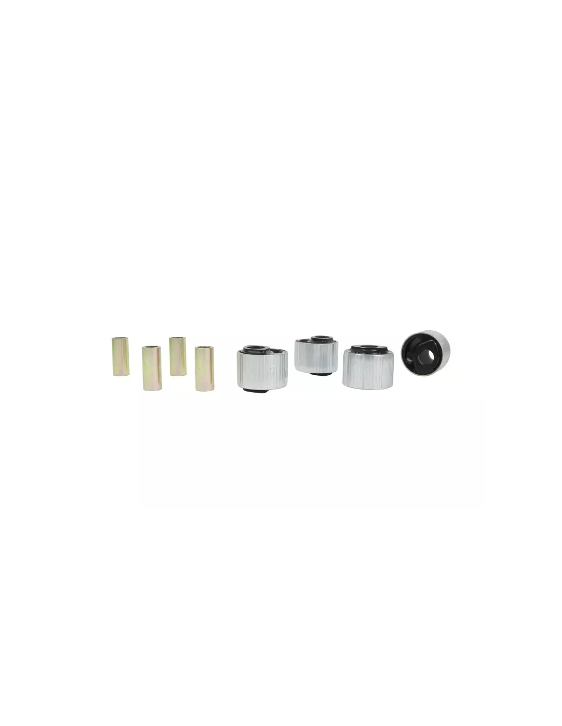 Kit de 4 silent blocs excentriques 2.5° polyuréthane souple HDJ80