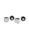 Kit 4 silent blocs excentriques de tirant de pont Land Rover Ø44mm