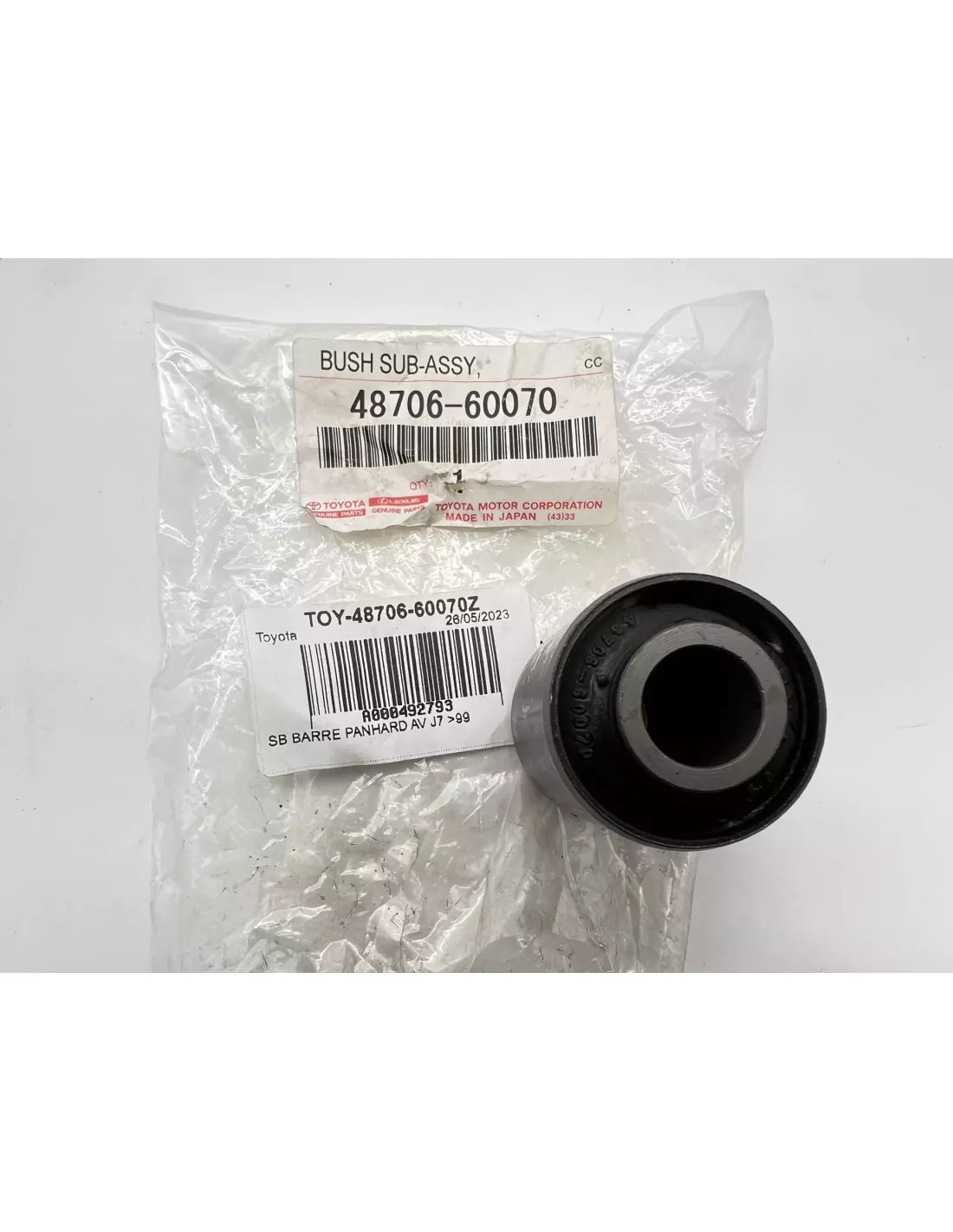 SB BARRE PANHARD AV J7 99 TOYOTA - accessoire 4x4