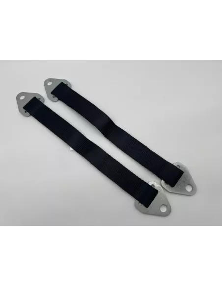 Kit sangles anti-débattement à visser 465mm axe 16
