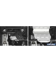 Blindage boite de vitesse 6mm pour Ford Ranger Raptor 2