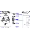 Durite accordéon entre boite à air et turbo HDJ100 08/2002+ TOYOTA -