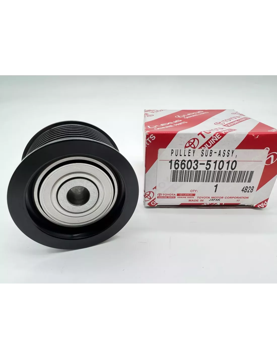 Poulie intermédiaire courroie accessoire VDJ200 TOYOTA - accessoire