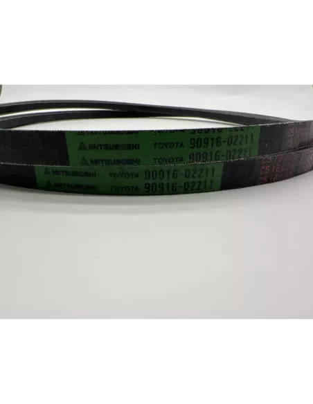 Courroie accessoire LJ70 LJ73 1990+ et Hilux - La paire TOYOTA -