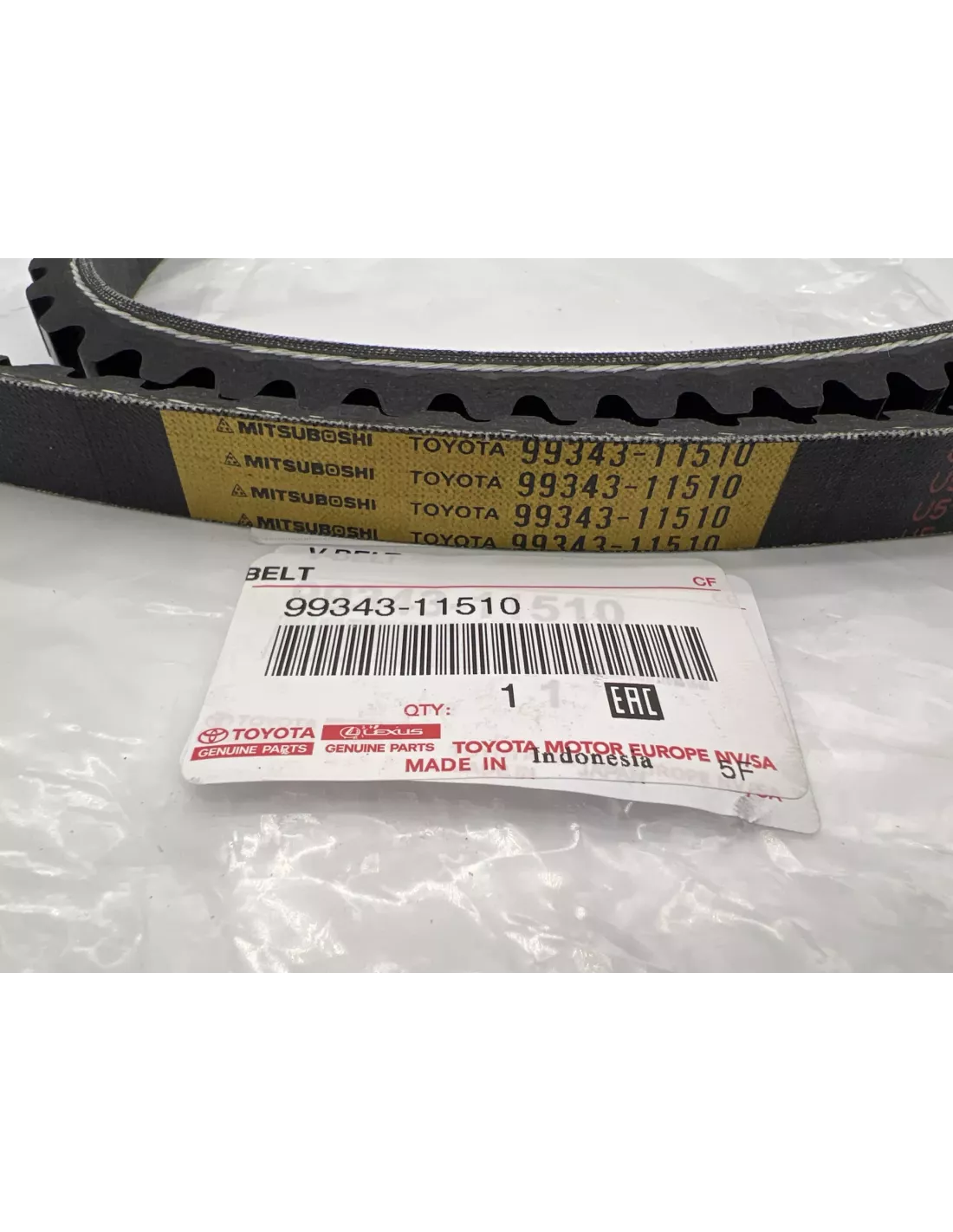 Courroie accessoire BJ4 BJ7 TOYOTA - accessoire 4x4