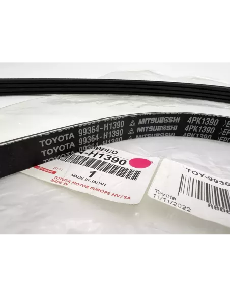 Courroie accessoires réchauffeur VDJ200 TOYOTA - accessoire 4x4