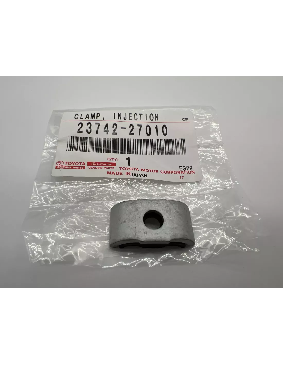 Collier 2 tuyaux injecteur avec trou KDJ VDJ TOYOTA - accessoire 4x4