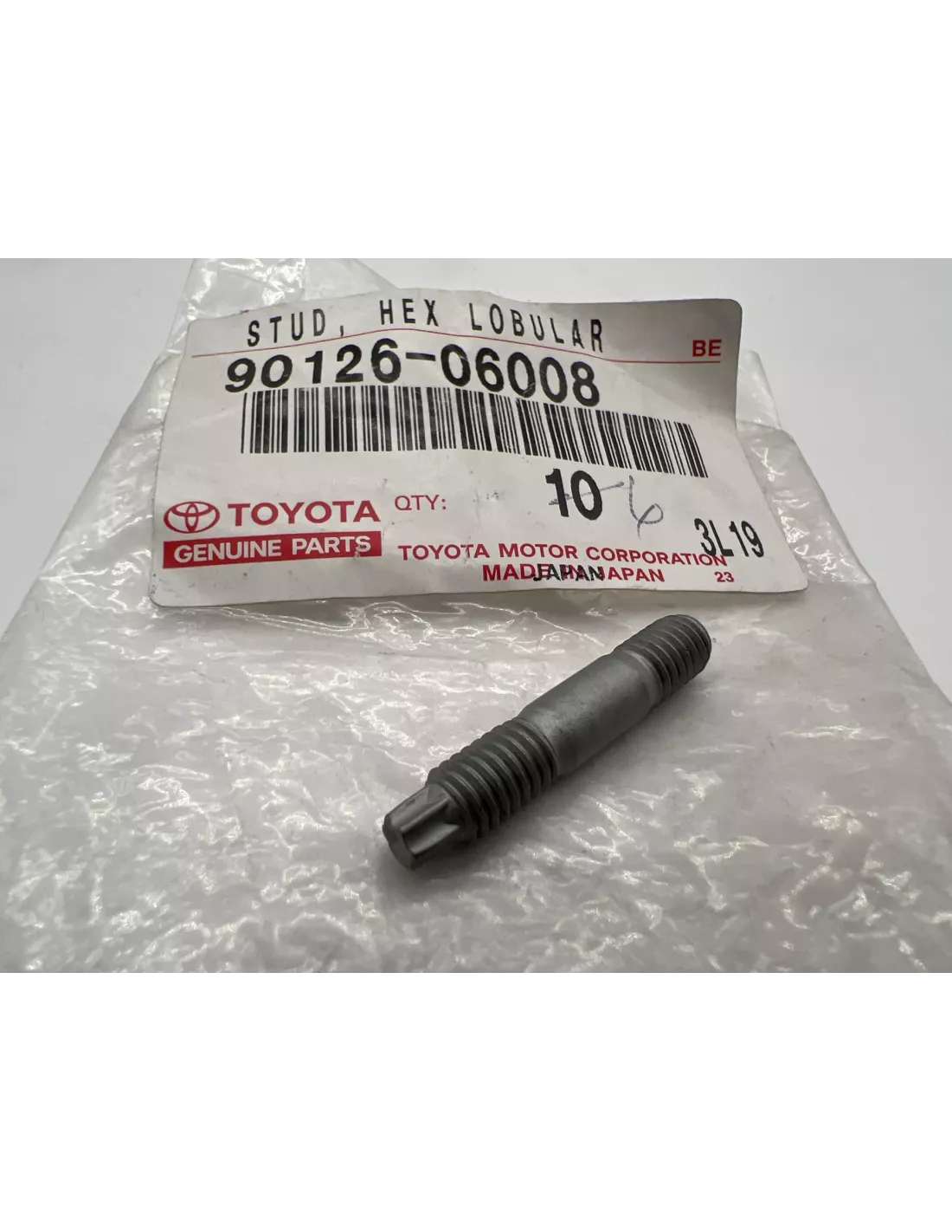 Goujon de collier tuyaux injecteur HDJ80 HZJ7 TOYOTA - accessoire 4x4