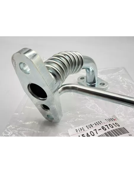 Tube rigide alimentation huile turbo KZJ7 KZJ9 TOYOTA - accessoire 4x4