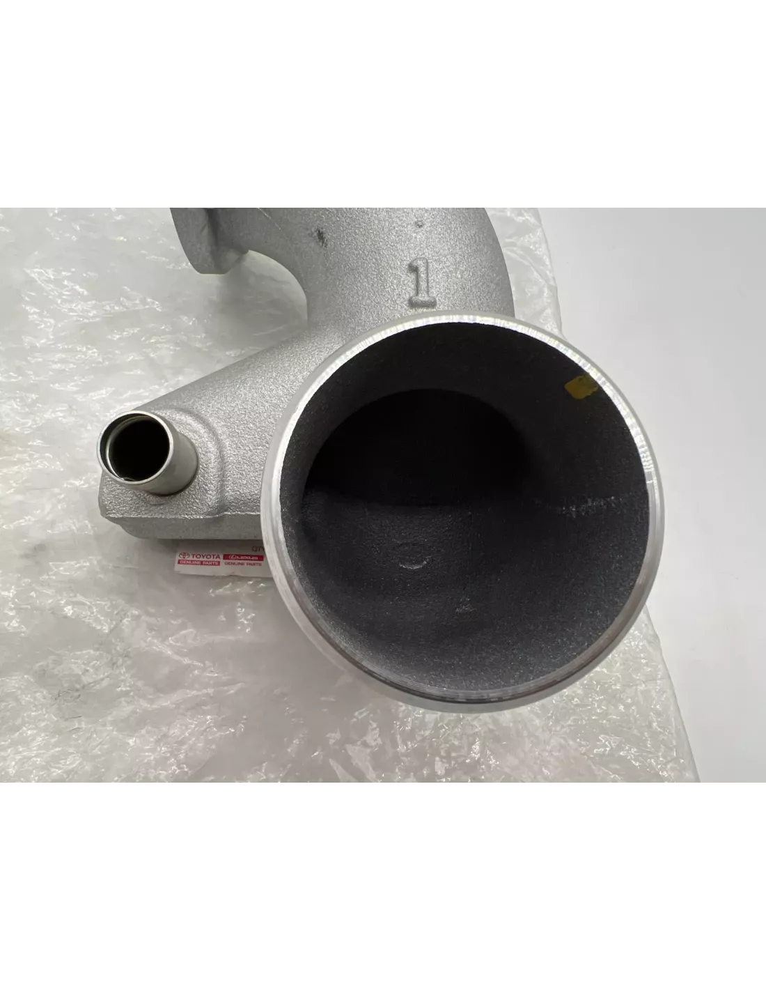 Pipe aluminium entrée air turbo HDJ100 - Turbo géo standard TOYOTA -