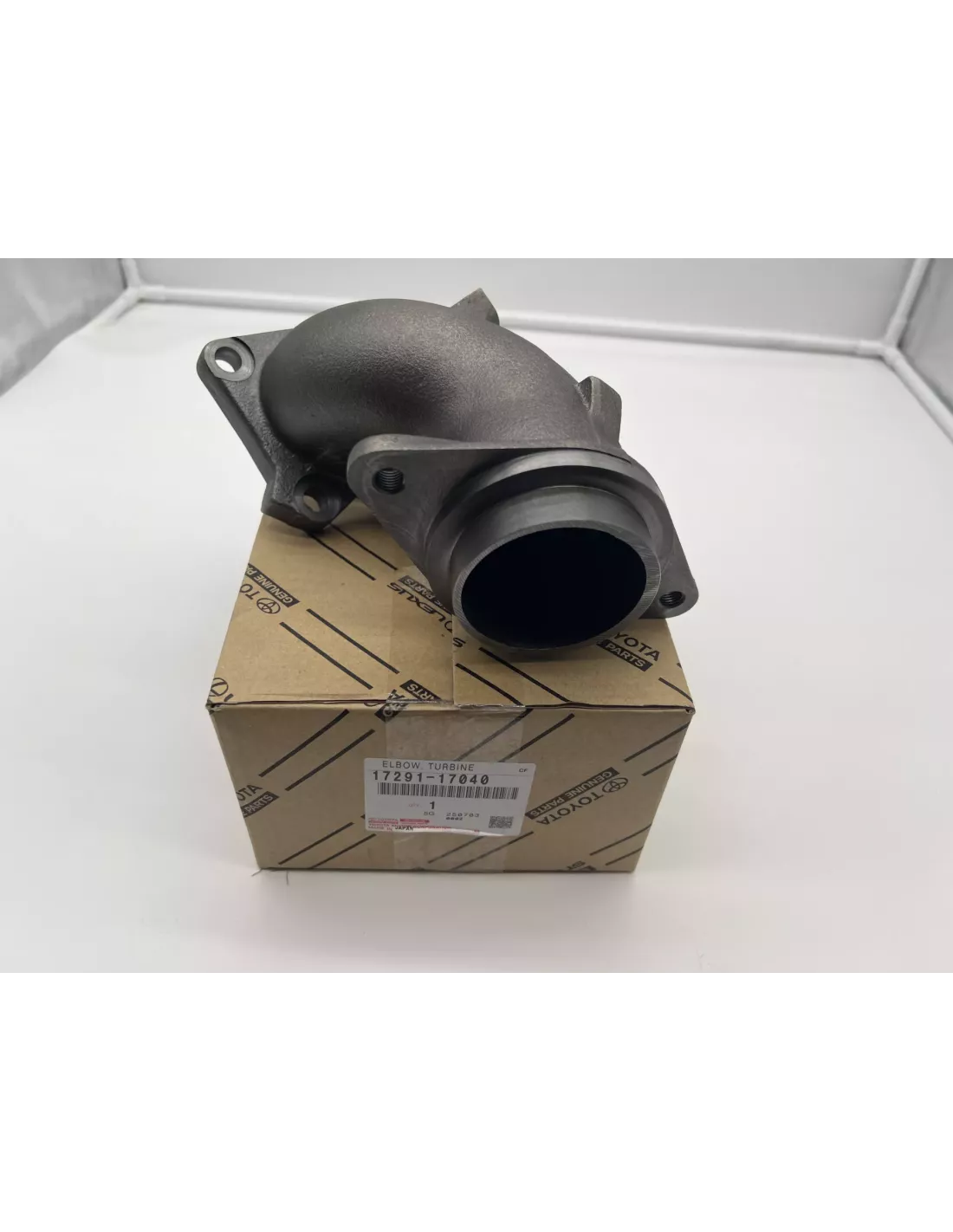 Coude descente de turbo HDJ100 08/2002+ entre turbo et primaire