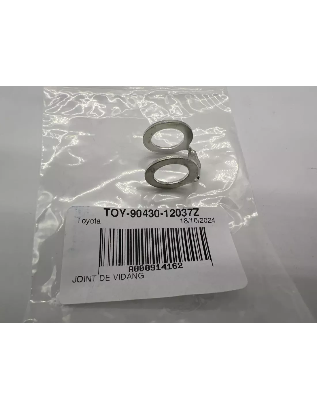 Joint No2 conduite huile ou eau turbo VDJ200 TOYOTA - accessoire 4x4